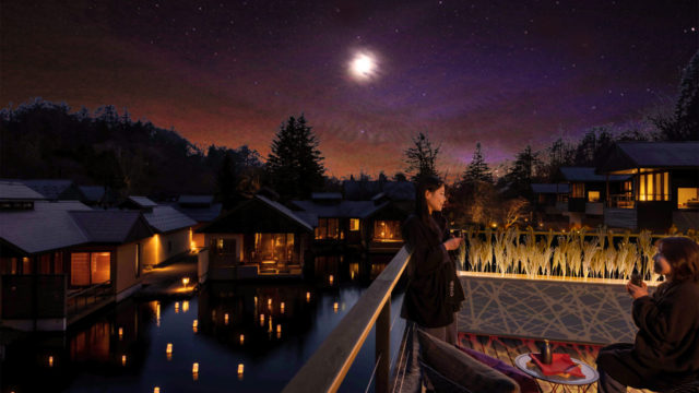 【星のや軽井沢】文化人が愛した月見の文化を深め、現代に昇華した月見の催し「軽井沢 秋月の宴」