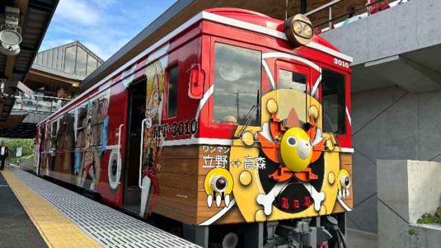 「ONE PIECE 熊本復興プロジェクト」南阿蘇鉄道の全線運転再開を記念し、ONE PIECE×南阿蘇鉄道コラボ列車「サニー号トレイン」運行開始！