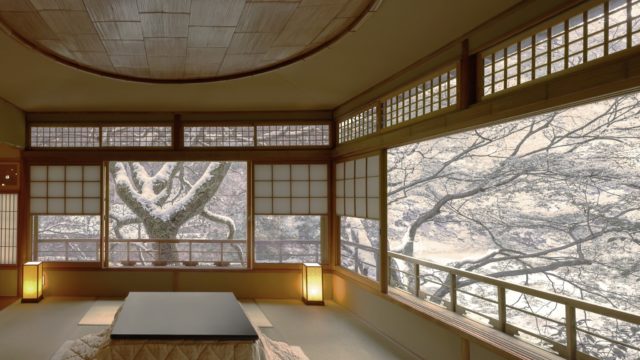 【星のや京都】冬の静かな奥嵐山でゆったりと過ごす「山眠る冬ごもり滞在」を今年も開催｜期間：2023年12月15日～2024年3月10日