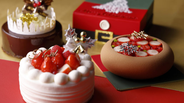 【大阪マリオット都ホテル】プレゼントをイメージしたクリスマスケーキが登場！特別な日を華やかに演出する3種類のケーキのご予約は10月23日(月)より受付開始。