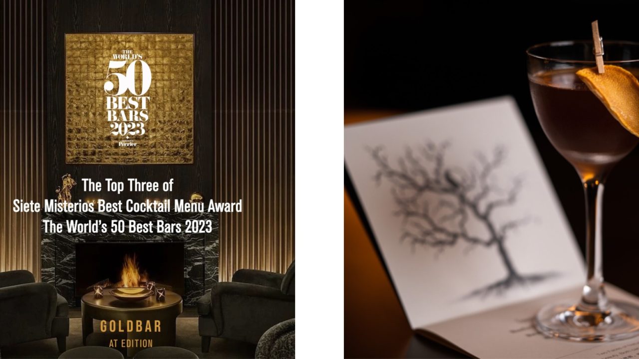 <h1 class="release--title">
 【東京エディション虎ノ門】Gold Bar at EDITIONがThe World’s 50 Best Bars 2023 ベスト・カクテルメニュー・アワード TOP３に選出！
 </h1>